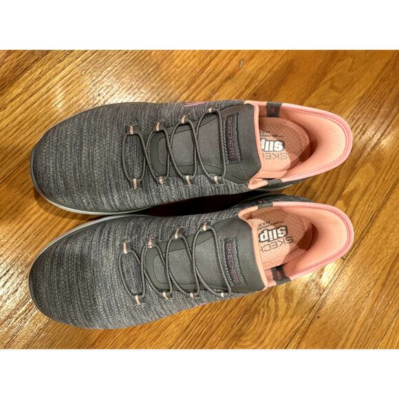 Skechers 150264 Summit Slip On Sneakers 8.5 Wide Worn One RETAIL $90 - Picture 6 of 7